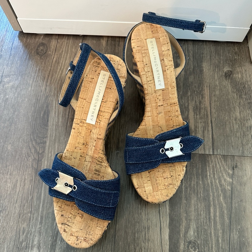 Stella McCartney Linda Platform Sandals 💙 BRAND NEW